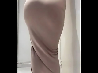 Sanya Indian Horny Girl Shaking Ass In Long Dress